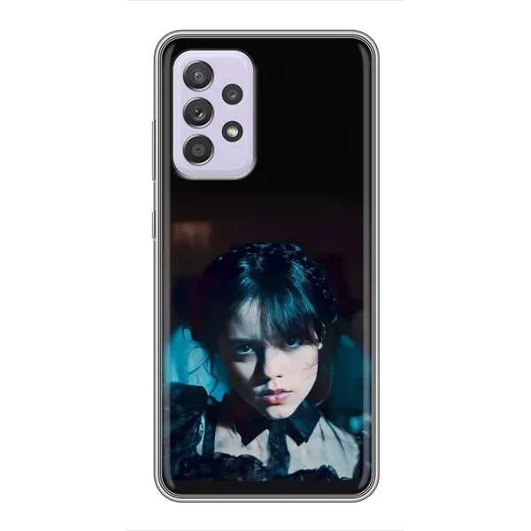 Чехол с принтом «взгляд Уэнздей» для Samsung Galaxy A52 5G (A526)