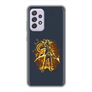 Naruto Anime Чехлы для Самсунг А52 (5G) (AlphaPrint) (золотой Наруто)