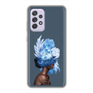 Чехлы (ART) Цветы на Samsung Galaxy A52 (VPrint) (Цветы на голове)
