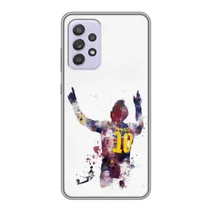 Чехлы Месси для Samsung Galaxy A52 (AlphaPrint) (Messi Barca)