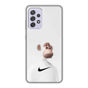 Чехлы с Обезьянами NFT для Samsung Galaxy A52 (AlphaPrint) (обезьяна NFT Nike)