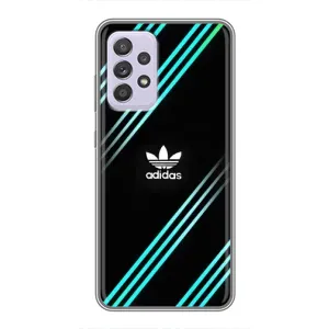 Чохли Адидас для Samsung Galaxy A52s 5G (A528) (AlphaPrint) (Адідас з полосами)