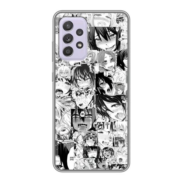 Чехол с принтом «Ahegao manga» для Samsung Galaxy A52s 5G (A528) Чехол с принтом «Ahegao manga» для Samsung Galaxy A52s 5G (A528)