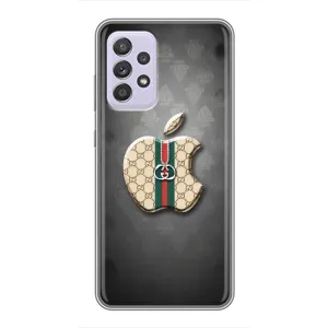 Чехлы ГУЧЧИ для Самсунг А52с (AlphaPrint) (Apple gucci)