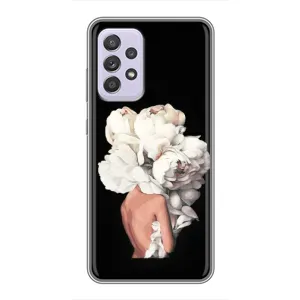 Чехлы (ART) Цветы на Samsung Galaxy A52s 5G (A528) (VPrint) (Білі квіти)