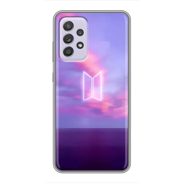 Чехол с принтом «BTS логотип» для Samsung Galaxy A52s 5G (A528)