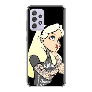 Чехол с печатью для Samsung Galaxy A52s 5G (A528) - (Мода) (AlphaPrint) (Девочка в тату)