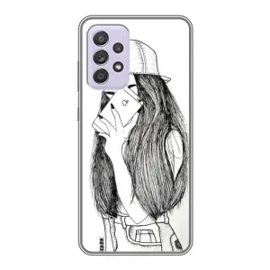 Чехол с печатью для Samsung Galaxy A52s 5G (A528) - (Мода) (AlphaPrint) (Фото девочки)