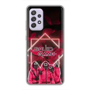 Чехол Гра в кальмара для Samsung Galaxy A52s 5G (A528) (Охранники Игра кальмара)