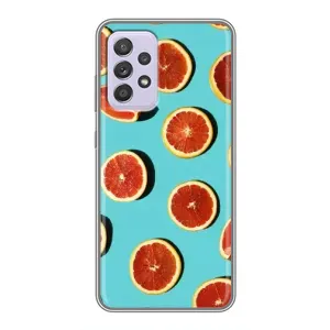 Чехлы с Фруктами для Samsung Galaxy A52s 5G (A528) (VPrint) (Грейпфрут)