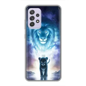 Чехол со Львом для Samsung Galaxy A52s 5G (A528) (VPrint) (Маленький лев)