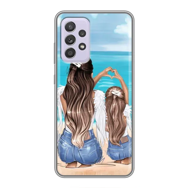 Чехол с принтом «Мама с доченькой» для Samsung Galaxy A52s 5G (A528) Чехол с принтом «Мама с доченькой» для Samsung Galaxy A52s 5G (A528)