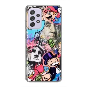 Чехлы с крутыми принтами для Samsung Galaxy A52s 5G (A528) - (PREMIUMPrint) (Monopoly man)