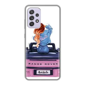 Чехол с печатью для Samsung Galaxy A52s 5G (A528) - (Мода) (AlphaPrint) (На машине)