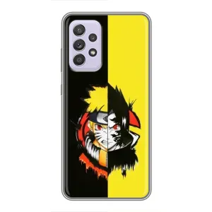 Naruto Anime Чехлы для Самсунг А52с (AlphaPrint) (Наруто-Итачи)