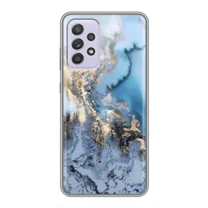 Мраморный чехол на Samsung Galaxy A52s 5G (A528) (VPrint) (Нежный мрамор)