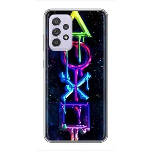 Чехлы с тематикой Киберспорт для Samsung Galaxy A52s 5G (A528) (VPrint) (Pleystation лого)