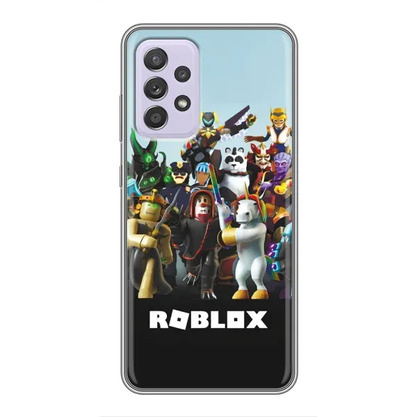 Чехол с принтом «ROBLEX» для Samsung Galaxy A52s 5G (A528) Чехол с принтом «ROBLEX» для Samsung Galaxy A52s 5G (A528)