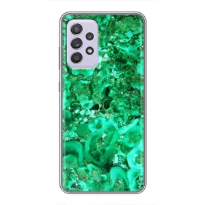 Мраморный чехол на Samsung Galaxy A52s 5G (A528) (VPrint) (Салатный Мрамор)