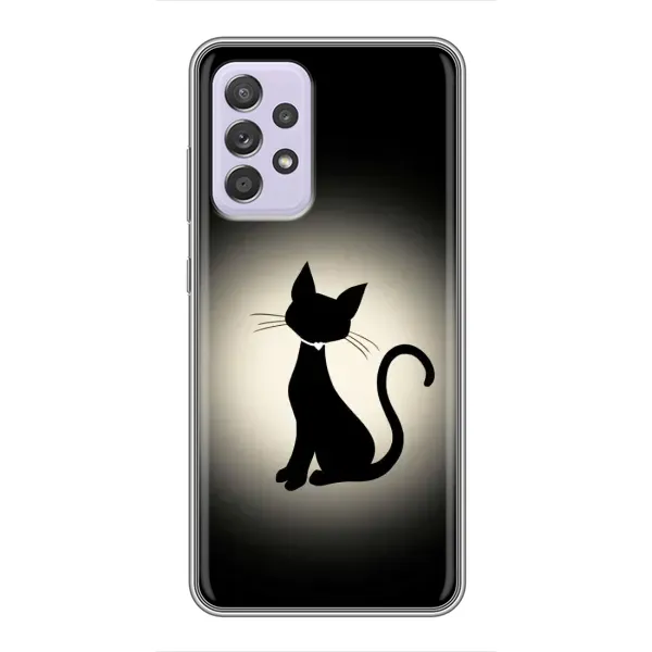 Чохол з принтом «Силует котика» для Samsung Galaxy A52s 5G (A528) Чохол з принтом «Силует котика» для Samsung Galaxy A52s 5G (A528)