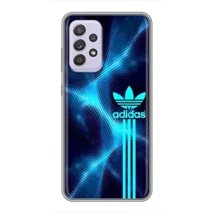 Чохли Адидас для Samsung Galaxy A52s 5G (A528) (AlphaPrint) (Синій Адідас)