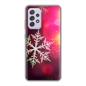 Новогодние Чехлы для Самсунг А52с (VPrint) (Снежинка)