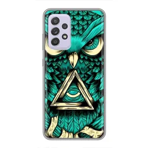 Чехол с птицами на Samsung Galaxy A52s 5G (A528) (VPrint) (Сова с глазом)
