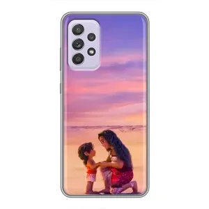 Чехол с мультфильмом Моана Samsung Galaxy A52s 5G (A528) (Маленькая Ваяна)