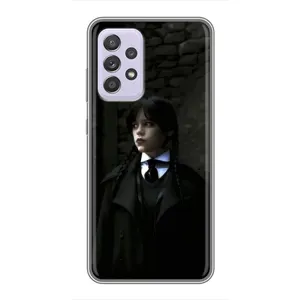 Чехол с дизайном Венздей 2 на Samsung Galaxy A52s 5G (A528) (Темный стиль Уэнздей)