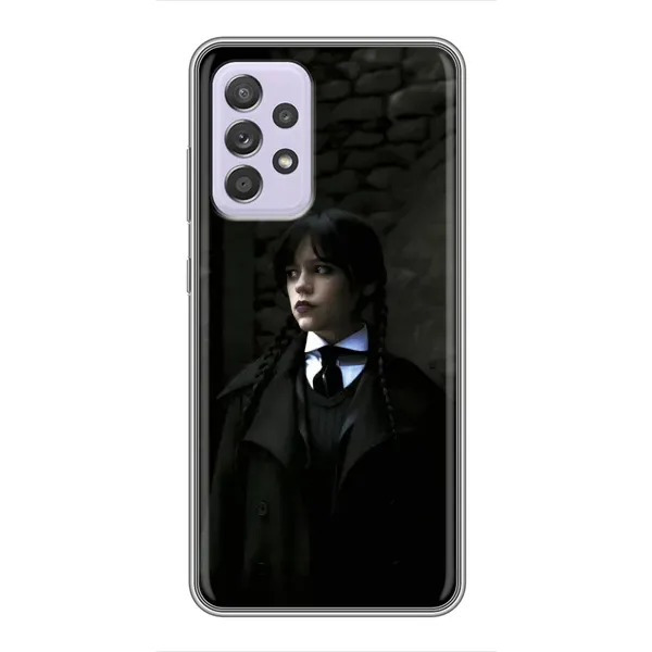 Чехол с принтом «Темный стиль Уэнздей» для Samsung Galaxy A52s 5G (A528) Чехол с принтом «Темный стиль Уэнздей» для Samsung Galaxy A52s 5G (A528)