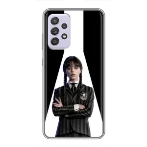 Чехлы Венсдей на Samsung Galaxy A52s 5G (A528) Уэнсдей (AlphaPrint) (W-Wednesday)