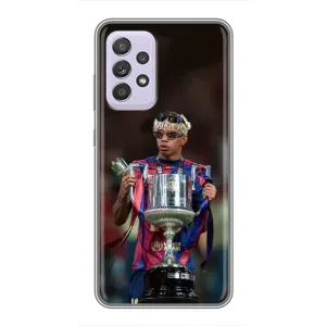 Чохол з футболістом Ламін Ямаль Samsung Galaxy A52s 5G (A528) (Ямаль з кубком)