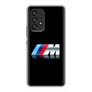 Чехол для Самсунг Галакси А53 (5G) - с принтом БМВ (AlphaPrint) (AMG)