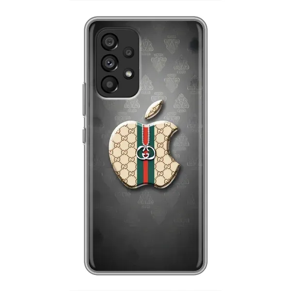 Чохол з принтом «Apple gucci» для Samsung Galaxy A53 (5G)
