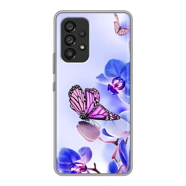 Чехол с принтом «Бабочка на цветочке» для Samsung Galaxy A53 (5G) Чехол с принтом «Бабочка на цветочке» для Samsung Galaxy A53 (5G)