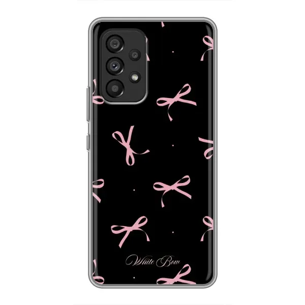 Чохол з принтом «Банти на чорному» для Samsung Galaxy A53 (5G) Чохол з принтом «Банти на чорному» для Samsung Galaxy A53 (5G)