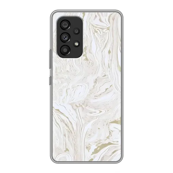 Чехол с принтом «Белый мрамор» для Samsung Galaxy A53 (5G)