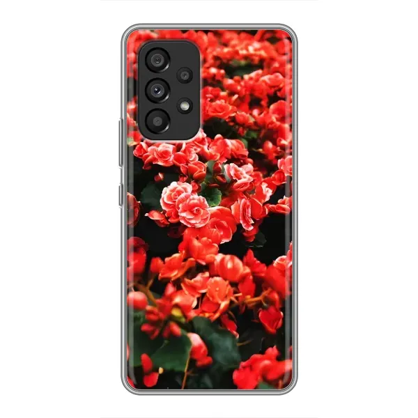 Чехол с принтом «Цветы красные» для Samsung Galaxy A53 (5G) Чехол с принтом «Цветы красные» для Samsung Galaxy A53 (5G)