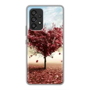 Чехлы для любимой на Самсунг Галакси А53 (5G) (VPrint) (Дерево сердце)