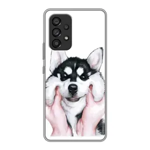 Чохли з собаками для Samsung Galaxy A53 (5G) (VPrint) (Радісний Хаскі)