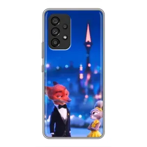 Чехол Зоотрополіс на Samsung Galaxy A53 (5G) (Романтический вечер Зверополис)