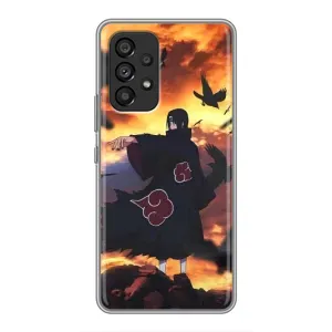 Чохол Ітачи Учіха для Самсунг Галаксі A53 (5G) (AlphaPrint) (Ітачі з воронами)