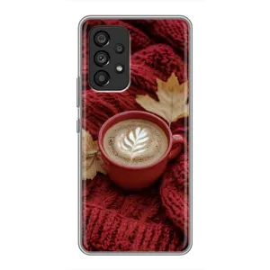 Чехол с принтом «Кофе на пледе» для Samsung Galaxy A53 (5G)