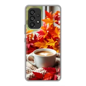 Чохол з унікальним дизайном 'Осінь з кавою' для Samsung Galaxy A53 (5G)
