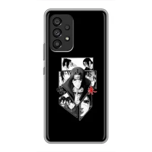 Чохли на тему: Ітачи Учіха для Samsung Galaxy A53 (5G) (AlphaPrint) (колаж Ітачі)