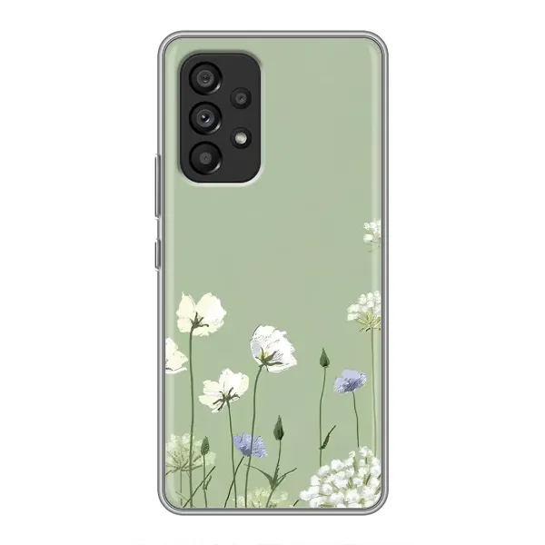 Чохол з принтом «Квіти на зеленому» для Samsung Galaxy A53 (5G)