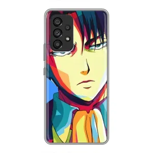 Чохли Персонажі Аніме Наруто для Samsung Galaxy A53 (5G) (AlphaPrint) (Леві Аккерман)