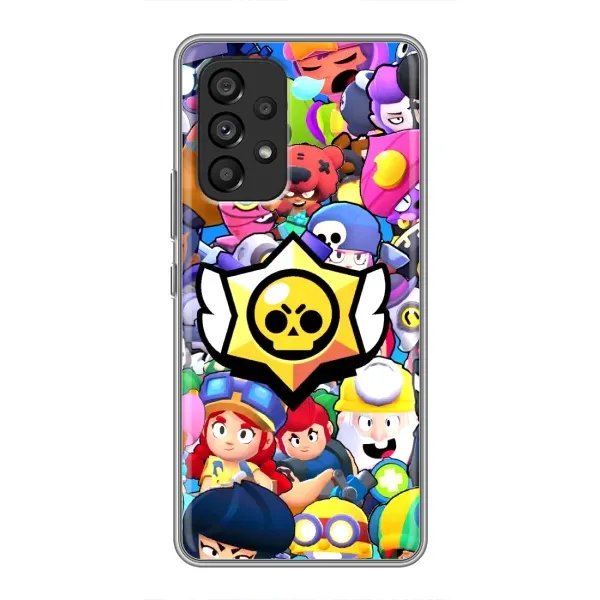Чехол с принтом «Лого Brawl Stars» для Samsung Galaxy A53 (5G)