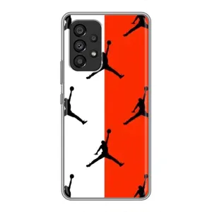 Чохли для Samsung Galaxy A53 (5G) - з картинкою JORDAN (AlphaPrint) (Лого Джордан)