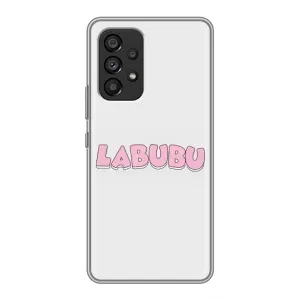Чехол с Лабубу на Samsung Galaxy A53 (5G) (Лого Лабубу)